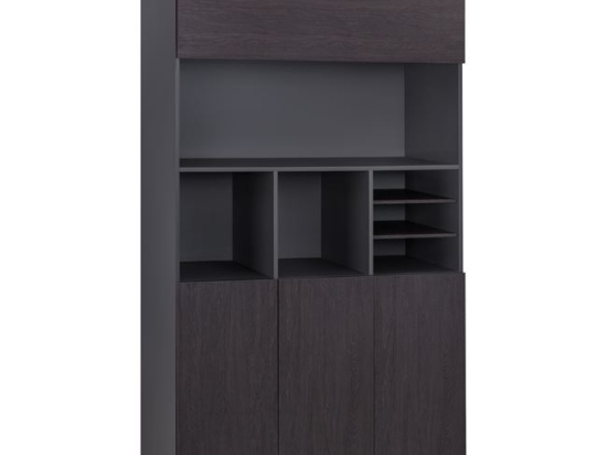 ΒΙΒΛΙΟΘΗΚΗ ΓΡΑΦΕΙΟΥ ΕΠΑΓΓΕΛΜΑΤΙΚΗ ROSEWOOD HM2088 120Χ40Χ200Υ εκ.