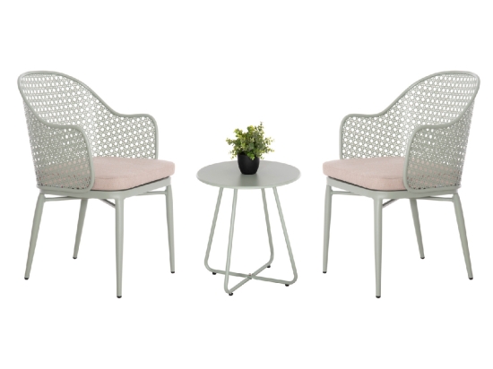 ΣΕΤ LOUNGE 3TMX ΕΞ.ΧΩΡΟΥ OREGO HM21107.06 ΑΛΟΥΜΙΝΙΟ & ΜΕΤΑΛΛΟ ΣΕ ΦΥΣΤΙΚΙ