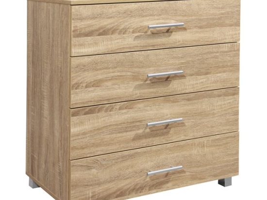 ΣΥΡΤΑΡΙΕΡΑ ΜΕΛΑΜΙΝΗΣ BRIANA HM2204.02 ME 4 ΣΥΡΤΑΡΙΑ SONAMA 75x40x83Y εκ.