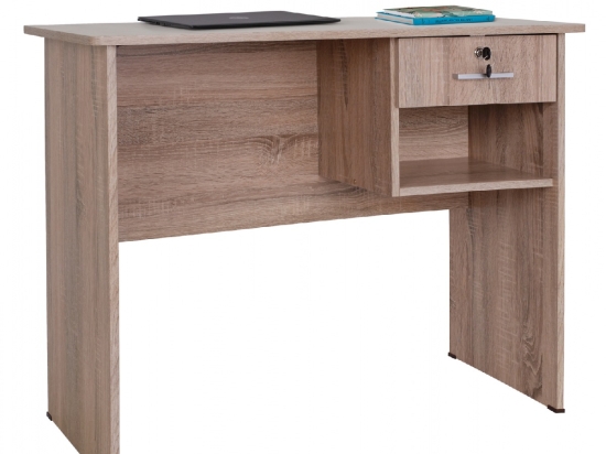 ΓΡΑΦΕΙΟ ΜΕΛΑΜΙΝΗΣ HAYDEN ΜΕ ΣΥΡΤΑΡΙ HM2283.02  SONAMA 90X45X74,5Y