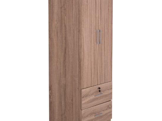 ΝΤΟΥΛΑΠΑ ΜΕ ΣΥΡΤΑΡΙΑ REINA HM2484.11 SONAMA OAK ΜΕΛΑΜΙΝΗ 80x48x183Υεκ.