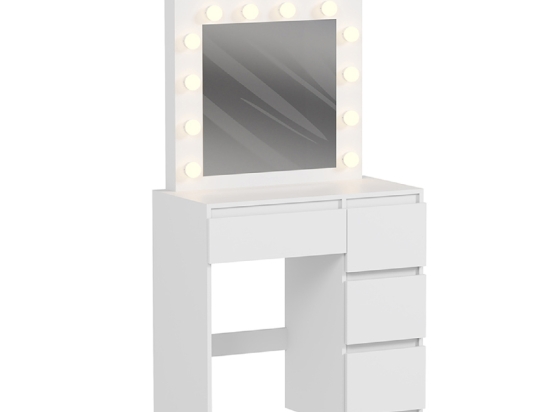 ΤΟΥΑΛΕΤΑ ΜΕ ΦΩΤΙΣΜΟ LED & ΣΥΡΤΑΡΙΑ KEITLIN HM2499.03 ΜΕΛΑΜΙΝΗ ΣΕ ΛΕΥΚΟ 80x40x140Υεκ.