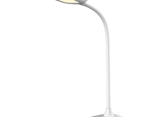 ΦΩΤΙΣΤΙΚΟ ΓΡΑΦΕΙΟΥ LED BLAIN HM4444.01 ΛΕΥΚΟ ABS 13,6x17,7x40Υ εκ.