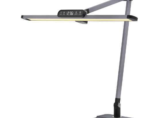 ΦΩΤΙΣΤΙΚΟ ΓΡΑΦΕΙΟΥ LED BLAIN PRO HM4447.07 ΓΚΡΙ ABS ΚΑΙ ΑΛΟΥΜΙΝΙΟ 36,8x81Υεκ