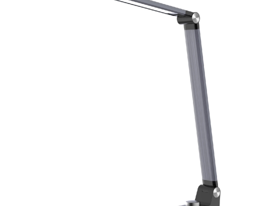ΦΩΤΙΣΤΙΚΟ ΓΡΑΦΕΙΟΥ LED BLAIN PRO HM4458.07 ΓΚΡΙ ΒΑΣΗ ABS & ΑΛΟΥΜΙΝΙΟ 35,6x43,1Υεκ