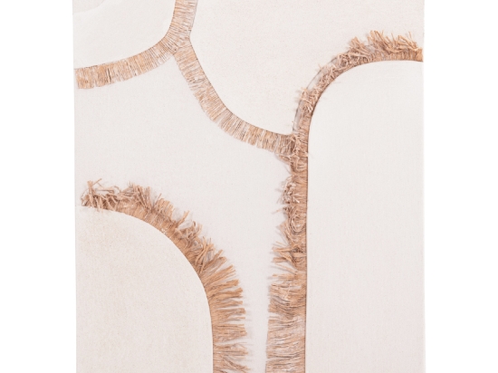 ΠΙΝΑΚΑΣ ΟΡΘΟΓΩΝΙΟΣ ΣΕΙΡΑ SANTORINI HM4532 MDF ΥΠΟΛΕΥΚΟ ΧΡΩΜΑ-ΔΙΑΚΟΣΜΗΣΗ ΜΠΕΖ 60x4,5(πάχος)x80Υεκ.