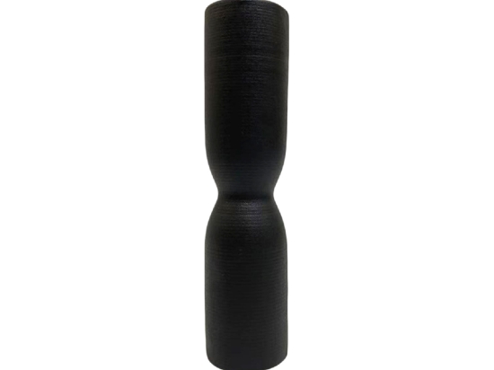 ΕΠΙΤΡΑΠΕΖΙΟ ΚΕΡΑΜΙΚΟ ΔΙΑΚΟΣΜΗΤΙΚΟ SCEPTER HM4615.02 ΜΑΥΡΟ ΜΑΤ Φ7,5x30,5Υεκ