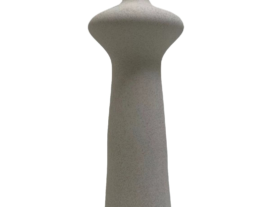 ΕΠΙΤΡΑΠΕΖΙΟ ΚΕΡΑΜΙΚΟ ΔΙΑΚΟΣΜΗΤΙΚΟ SCEPTER HM4636.01 ΚΡΥΣΤΑΛΛΙΚΟ ΥΠΟΛΕΥΚΟ Φ18x49Υεκ