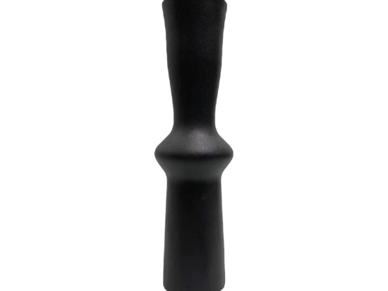 ΕΠΙΤΡΑΠΕΖΙΟ ΚΕΡΑΜΙΚΟ ΔΙΑΚΟΣΜΗΤΙΚΟ SCEPTER HM4637.02 ΜΑΥΡΟ ΜΑΤ Φ14x50Υεκ