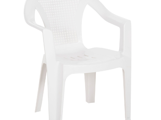 ΠΟΛΥΘΡΟΝΑ ΠΟΛΥΠΡΟΠΥΛΕΝΙΟΥ TUVANA HM6145.13 ΛΕΥΚΗ 57x59,5x77Υ εκ.