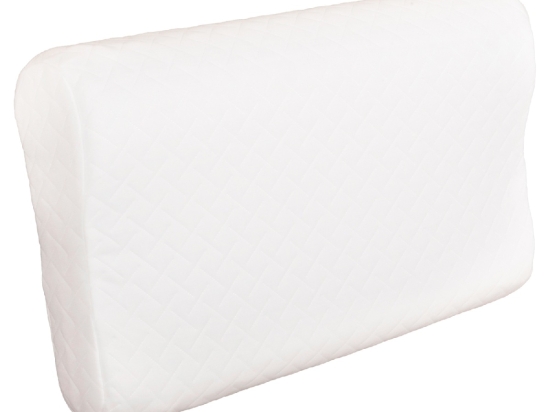 ΜΑΞΙΛΑΡΙ ΥΠΝΟΥ BEZEL HM673 MEMORY FOAM-ΛΕΥΚΟ ΥΦΑΣΜΑ 55x32Υεκ