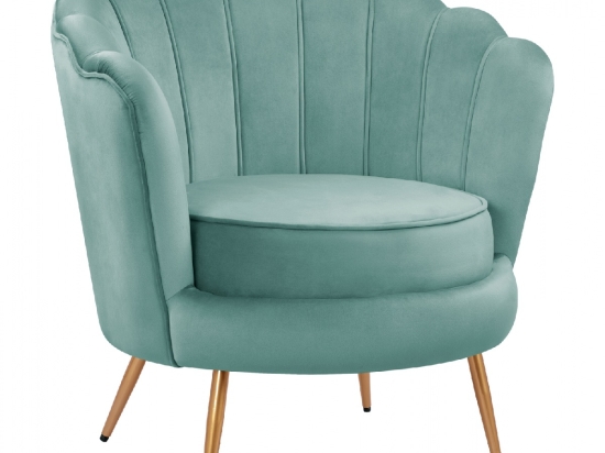 ΠΟΛΥΘΡΟΝΑ COQUILLE ΑΠΟ ΒΕΛΟΥΔΟ ΦΥΣΤΙΚΙ HM8493.07 80x78x85Y εκ.