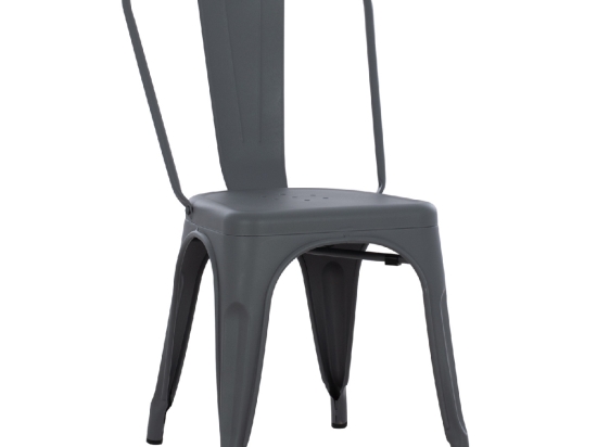 ΚΑΡΕΚΛΑ ΜΕΤΑΛΛΙΚΗ MELITA-PRO HM8641.50 ΓΚΡΙ 44x47x84.5Υεκ.