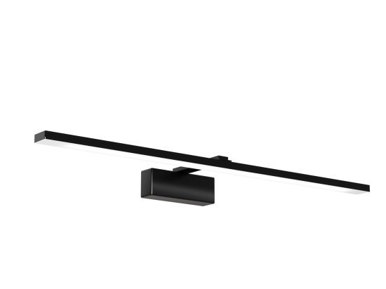 ΦΩΤΙΣΤΙΚΟ ΤΟΙΧΟΥ LED 6.5W 6000K 500LM ΜΑΥΡΟ 55X13X3CM