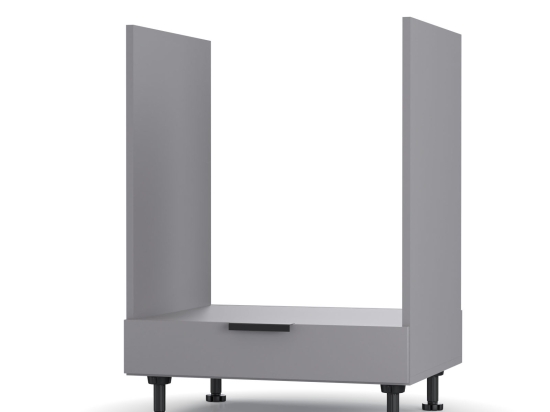 CRAFT ΚΑΤΩ ΝΤΟΥΛΑΠΙ ΦΟΥΡΝΟΥ ΓΡΑΦΙΤΗΣ 60X48X82CM