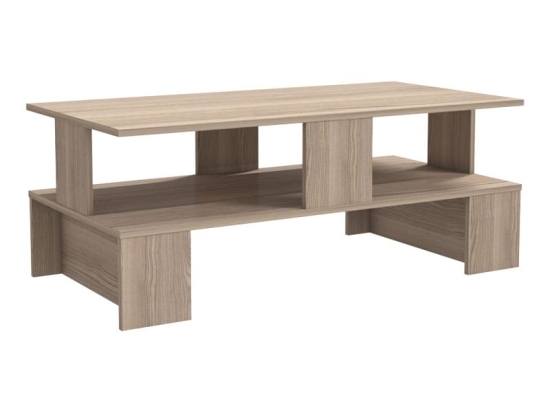 Τραπέζι σαλονιού Olly pakoworld φυσικό 120x60x47εκ