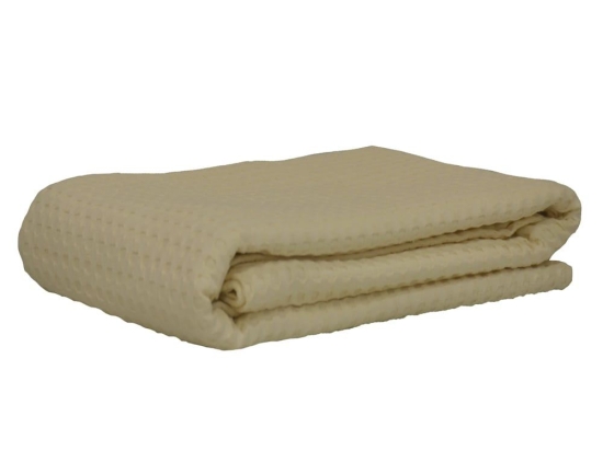 Κουβέρτα Βρεφική Michelle 4 Beige Anna Riska Αγκαλιάς 80x110cm 100% Βαμβάκι