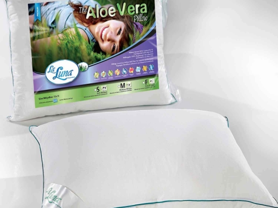 Μαξιλάρι Ύπνου Hollowfiber Aloe Vera La Luna 50Χ70 100% Hollowfiber