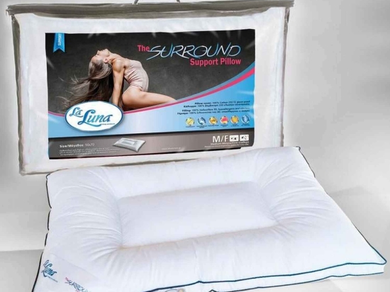 Μαξιλάρι Ύπνου Hollowfiber Surround Support La Luna 48X68 100% Hollowfiber