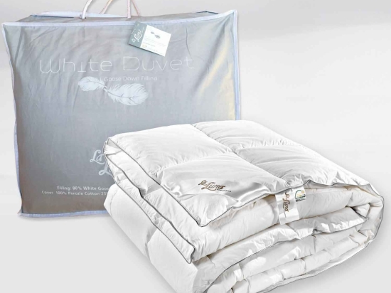 Πάπλωμα The White Down Duvet La Luna Υπέρδιπλο 220x240cm Πούπουλο-Φτερό
