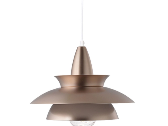 Φωτιστικό Οροφής KS07881PCG Bronze Μέταλλο