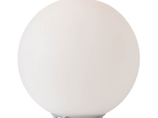 Φωτιστικό Δαπέδου Σφαιρικό V2010251TW White Μέταλλο,Γυαλί