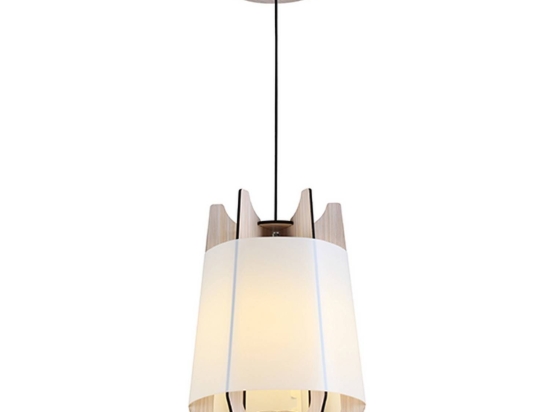 Φωτιστικό Οροφής ZM170011P White Mdf,Μέταλλο