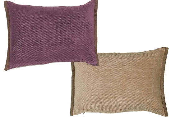 Μαξιλάρι Διακοσμητικό (Με Γέμιση) Tanger Amethyst 18 Nef-Nef 33X55 33x55cm Πολυέστερ
