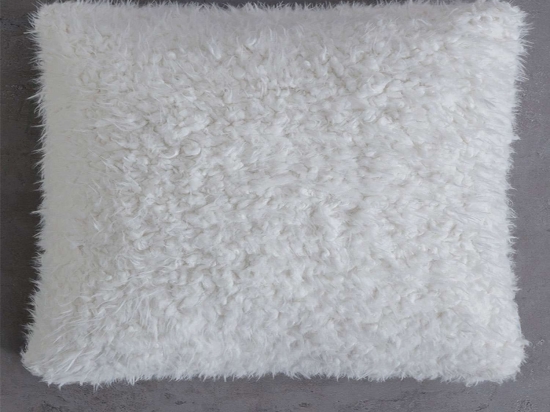 Μαξιλάρι Διακοσμητικό (Με Γέμιση)) Sleek Ivory Nima 45X45 45x45cm Πολυέστερ
