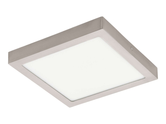Φωτιστικό Οροφής - Πλαφονιέρα Led 96681 Silver Fueva-C Eglo Μέταλλο,Πλαστικό