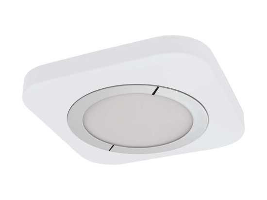 Πλαφονιέρα Led 96396 White Puyo Eglo Μέταλλο,Πλαστικό