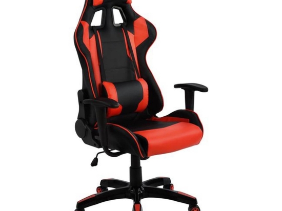 Πολυθρόνα Gaming Μαύρο - Κόκκινο HM1072.01