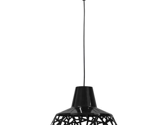 Φωτιστικό Οροφής Κρεμαστό Spider 1/L 35-0001 Black Πλαστικό
