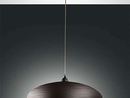 Φωτιστικό Οροφής Lodge 3161-45-251 Dark Brown Fabas Luce Αλουμίνιο