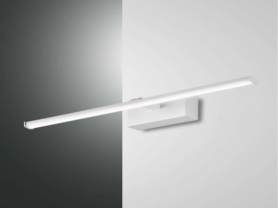Φωτιστικό Τοίχου - Απλίκα Led Nala 3361-26-102 White L.500 Fabas Luce Μέταλλο, Μεθακρυλικό