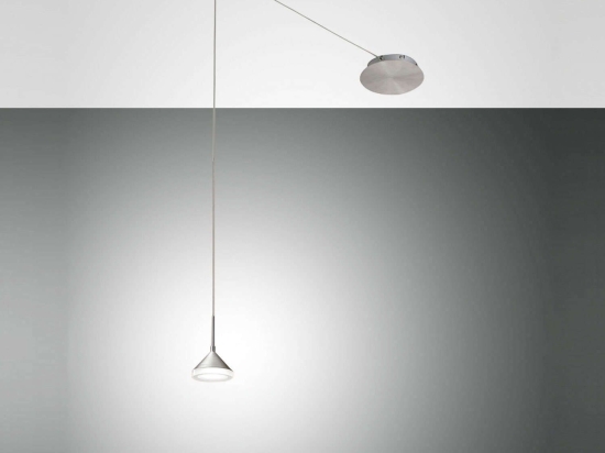 Φωτιστικό Οροφής Led Isabella 3410-41-212 Aluminium Fabas Luce Μέταλλο