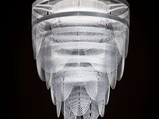 Φωτιστικό Οροφής Ceremony Large Prisma Slamp Αλουμίνιο,Πολυπροπυλένιο