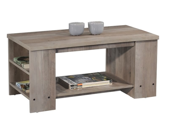 Τραπέζι σαλονιού Tara pakoworld rustic oak 90x46x43εκ