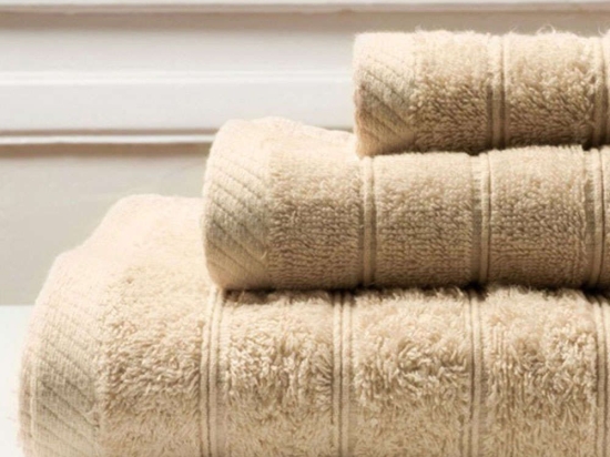 Πετσέτα Colours Beige Melinen Σώματος 80x150cm 100% Βαμβάκι
