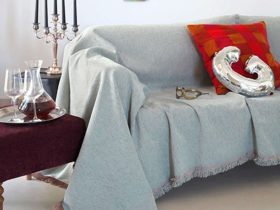 Ριχτάρι Venezia Aqua Melinen Πολυθρόνα 180x180cm Chenille
