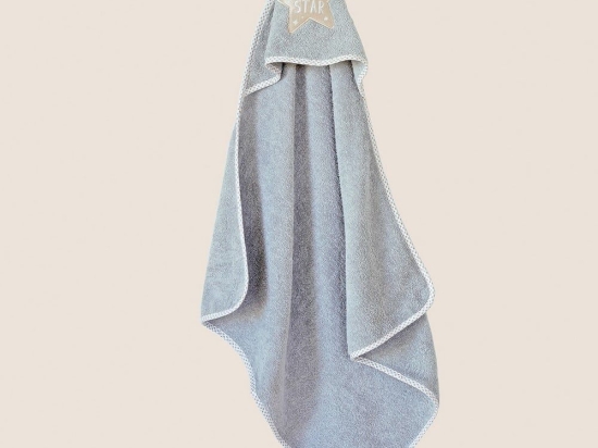 Κάπα Βρεφική Little Star Grey Melinen
