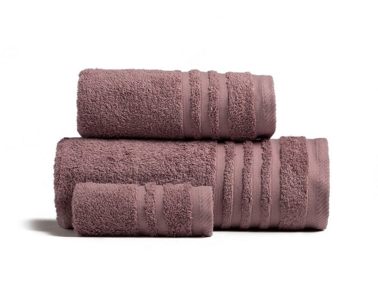 Πετσέτα Premio Grey - Lilac Melinen Χεριών 30x50cm 100% Πενιέ Βαμβάκι