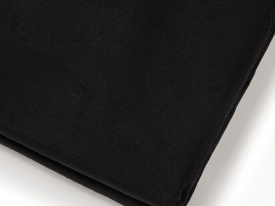 Σεντόνι Urban Line Με Λάστιχο Black Melinen King Size 175x232cm 100% Βαμβάκι