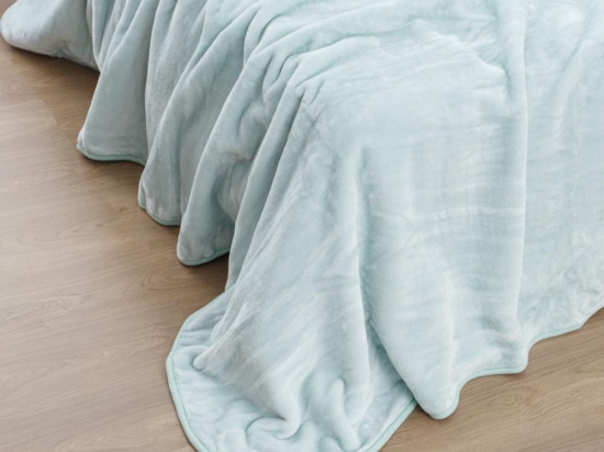 Borea Κουβέρτα Μονόχρωμη K-4 Μονή 150 x 220 cm Σάπιο Μήλο