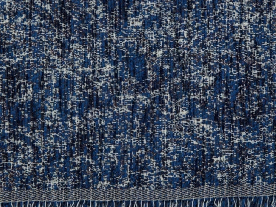 Borea Ριχτάρι Σενίλ Διθέσιο Λαχούρ 180 x 250 cm Μπλε