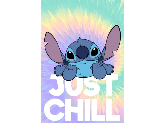 Borea Πετσέτα Θαλάσσης Microfiber Stitch Just Chill 70 x 140 cm Λιλά