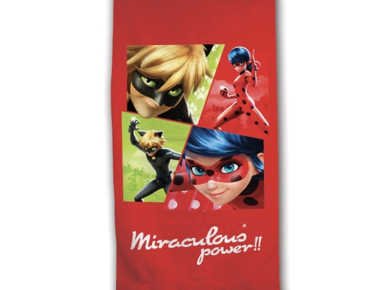 Borea Πετσέτα Θαλάσσης Microfiber Ladybug 70 x 140 cm Κόκκινο