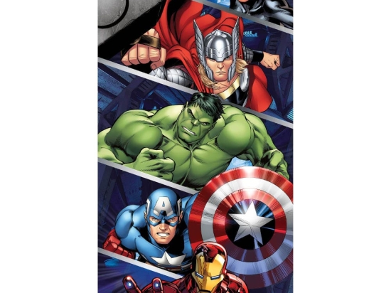 Borea Πετσέτα Θαλάσσης Microfiber Avengers 70 x 140 cm Μπλε