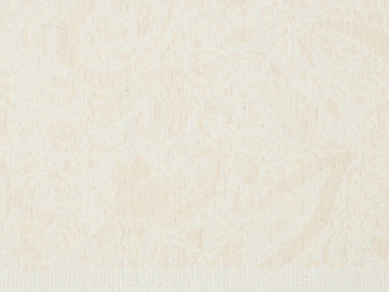 Borea Ριχτάρι Βαμβακερό Πολυθρόνας Paisley 180 x 180 cm Εκρού