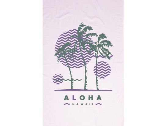 Borea Πετσέτα Παρεό Aloha Λιλά 90 x 160 cm Λιλά